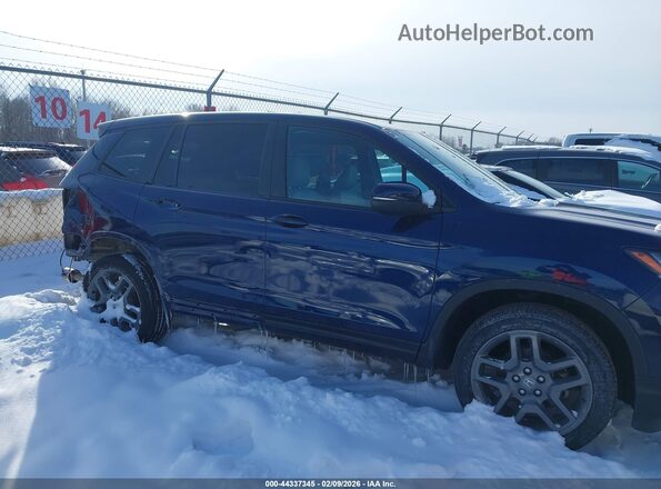 5FNYF8H57NB023087 2022 HONDA PASSPORT Синий 