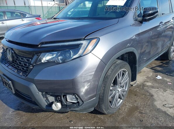 5FNYF8H5XLB013263 2020 HONDA PASSPORT Gray Widok z przodu
