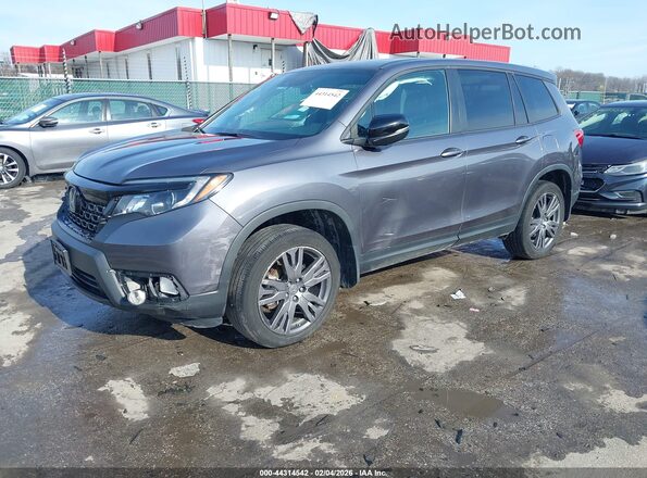 5FNYF8H5XLB013263 2020 HONDA PASSPORT Gray Przód lewy