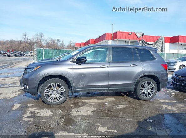 5FNYF8H5XLB013263 2020 HONDA PASSPORT Gray Widok wnętrza 360 stopni