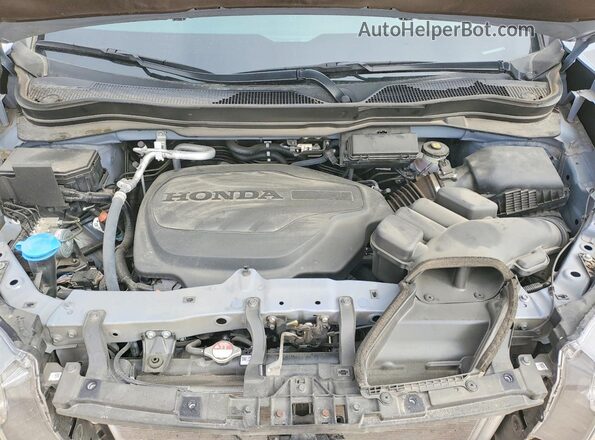 5FNYF8H62RB014960 2024 HONDA PASSPORT Синий Вид подкапотного пространства