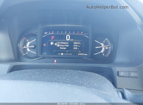 5FNYF8H64PB040666 2023 HONDA PASSPORT Черный Вид задних сидений