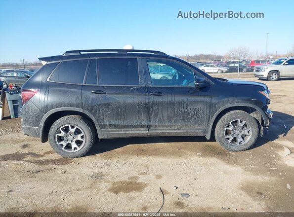 5FNYF8H64PB040666 2023 HONDA PASSPORT Черный Панорамный вид салона 360°