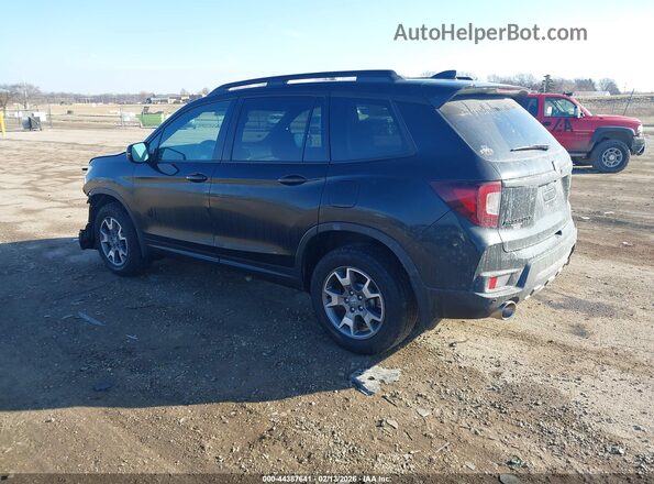 5FNYF8H64PB040666 2023 HONDA PASSPORT Черный Задняя левая четверть