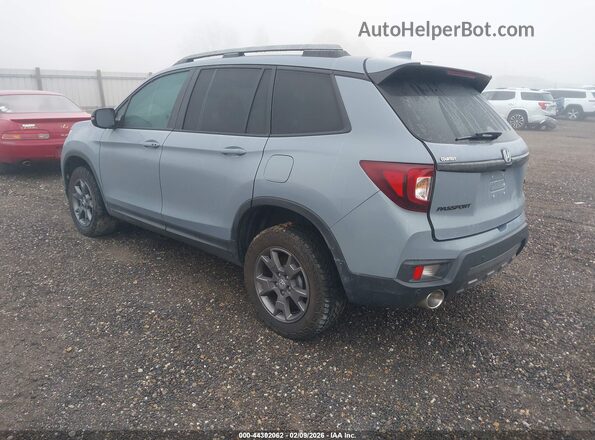5FNYF8H64SB000094 2025 HONDA PASSPORT Light Blue Trasero izquierdo