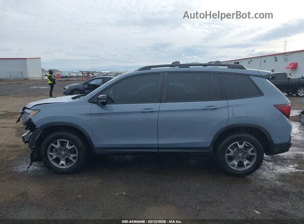 5FNYF8H69NB022712 2022 HONDA PASSPORT Blue 
