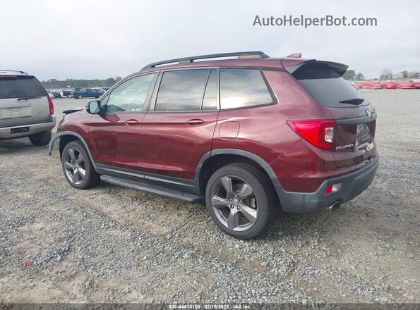 5FNYF8H96KB008546 2019 HONDA PASSPORT Maroon 