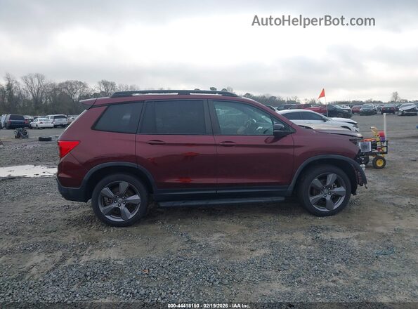 5FNYF8H96KB008546 2019 HONDA PASSPORT Maroon 