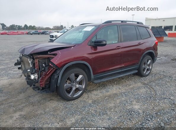 5FNYF8H96KB008546 2019 HONDA PASSPORT Maroon 