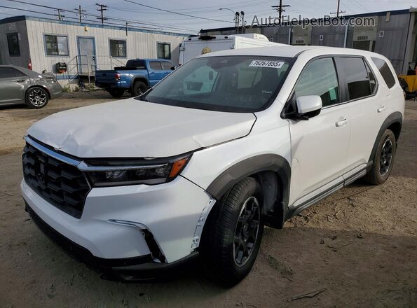 5FNYG1H4XSB106939 2025 HONDA PILOT White Trasero izquierdo