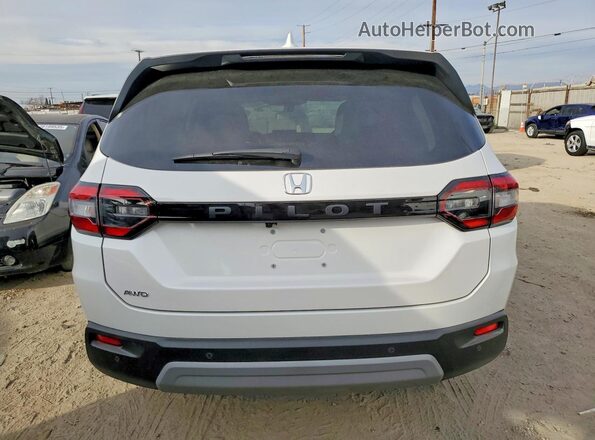 5FNYG1H4XSB106939 2025 HONDA PILOT White Vista interior delantera