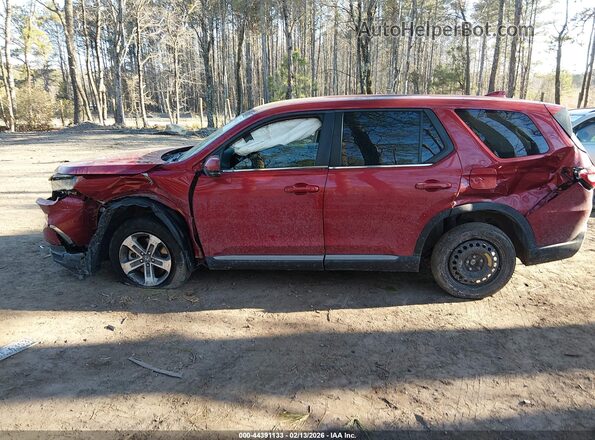 5FNYG1H55PB003458 2023 HONDA PILOT Red 