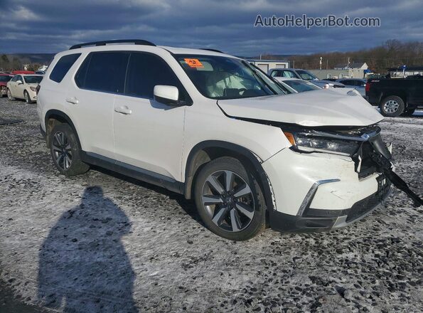5FNYG1H70RB020091 2024 HONDA PILOT White Przód prawy