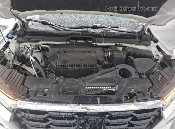 5FNYG1H85PB009593 2023 HONDA PILOT White Engine compartment view