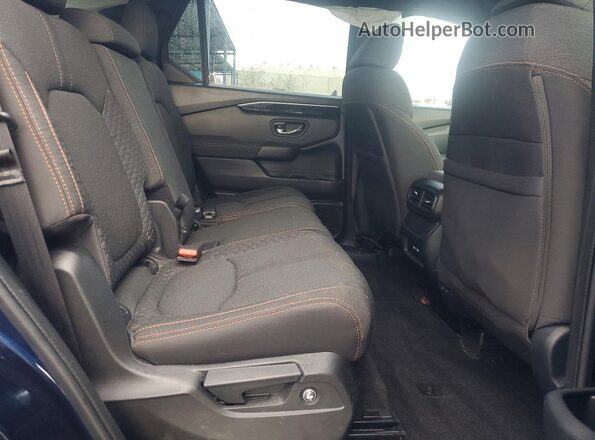 5FNYG2H3XPB016064 2023 HONDA PILOT Blue Widok wnętrza z tyłu