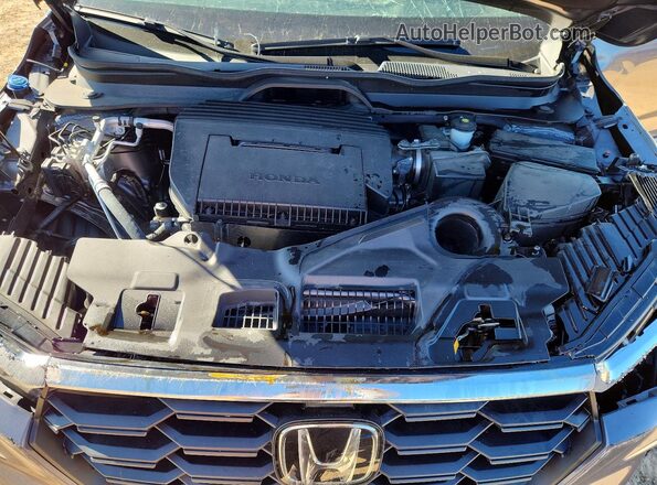 5FNYG2H41RB004610 2024 HONDA PILOT Gray Вид підкапотного простору