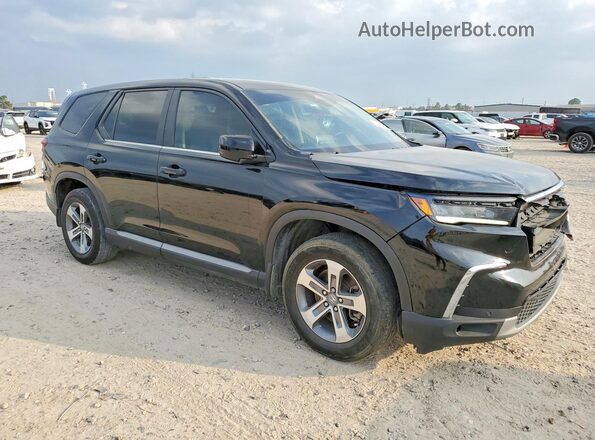 5FNYG2H52RB003121 2024 HONDA PILOT Черный Передняя правая четверть