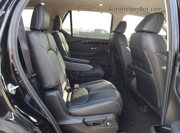 5FNYG2H52RB003121 2024 HONDA PILOT Черный Вид задней части салона