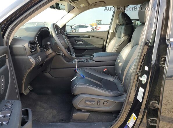 5FNYG2H52RB003121 2024 HONDA PILOT Черный Вид салона спереди