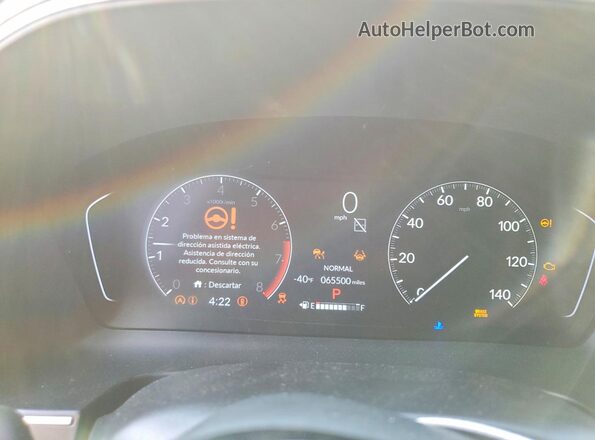 5FNYG2H52RB003121 2024 HONDA PILOT Черный Вид щитка приборов