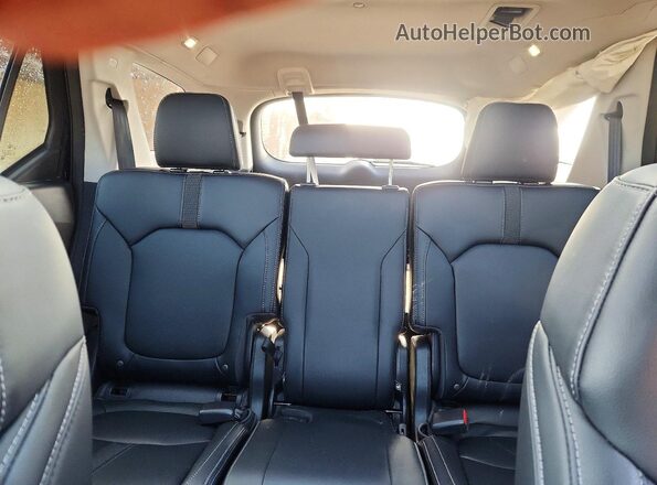 5FNYG2H75PB006657 2023 HONDA PILOT Black Vista de los asientos traseros