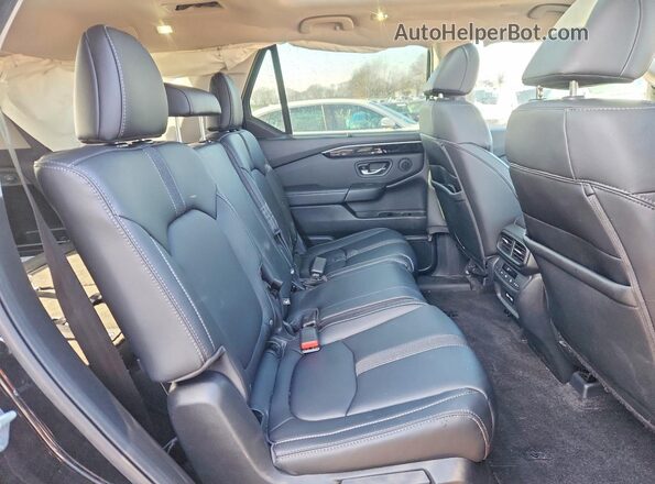 5FNYG2H75PB006657 2023 HONDA PILOT Black Vista interior trasera