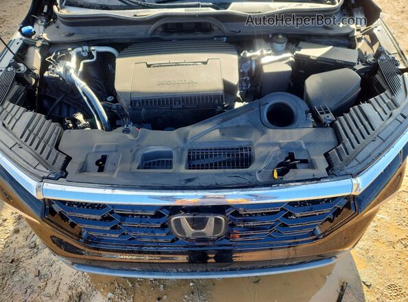 5FNYG2H75PB006657 2023 HONDA PILOT Black Vista del compartimento del motor