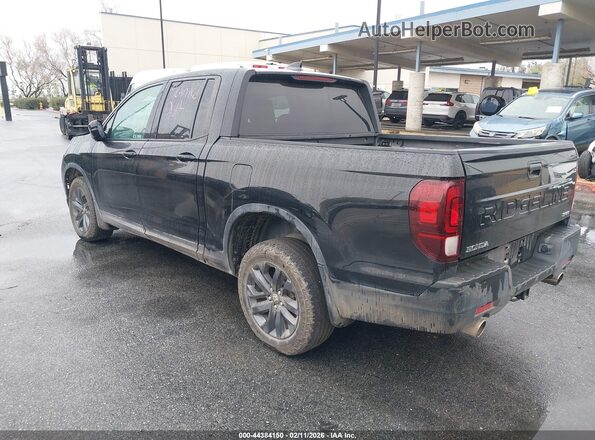 5FPYK3F12RB019542 2024 HONDA RIDGELINE Black Rear left