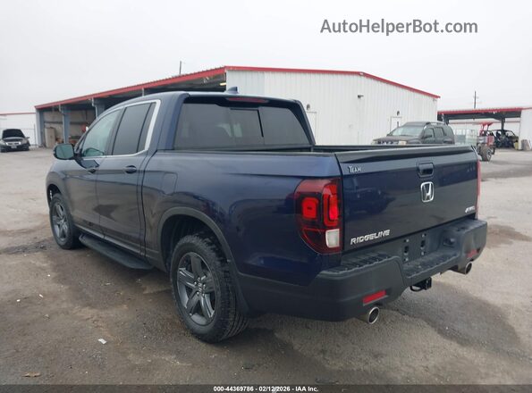 5FPYK3F50PB016154 2023 HONDA RIDGELINE Blue Rear left