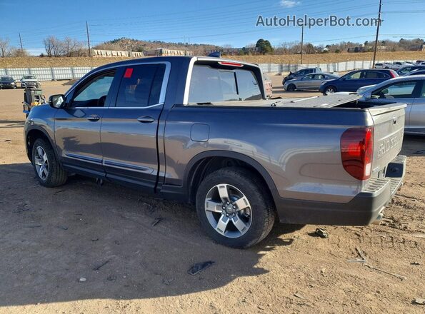 5FPYK3F50SB044271 2025 HONDA RIDGELINE Charcoal უკანა მარცხენა