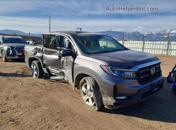 5FPYK3F50SB044271 2025 HONDA RIDGELINE Charcoal წინა მარჯვენა