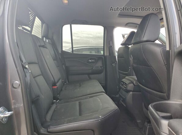 5FPYK3F51RB003190 2024 HONDA RIDGELINE Gray უკანა სავარძლების ხედი