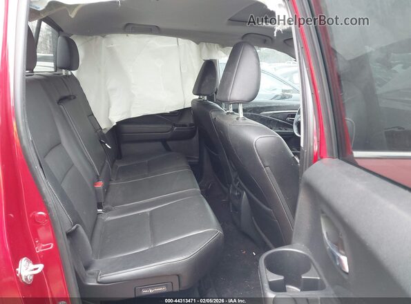 5FPYK3F52NB038668 2022 HONDA RIDGELINE Red Widok naklejki z numerem VIN