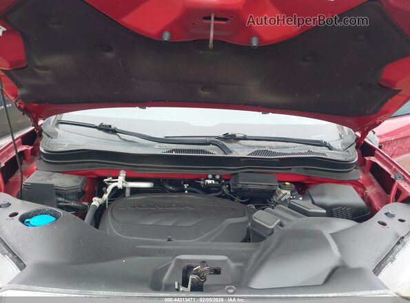 5FPYK3F52NB038668 2022 HONDA RIDGELINE Red Widok z tyłu