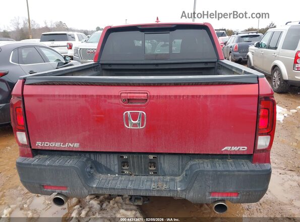5FPYK3F52NB038668 2022 HONDA RIDGELINE Red 
