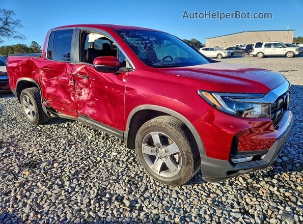 5FPYK3F57RB013626 2024 HONDA RIDGELINE Красный Передняя правая четверть
