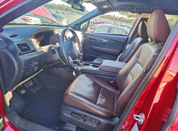 5FPYK3F57RB013626 2024 HONDA RIDGELINE Красный Вид салона спереди