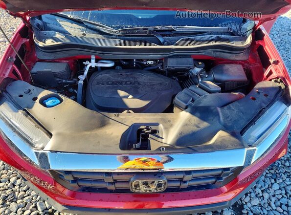 5FPYK3F57RB013626 2024 HONDA RIDGELINE Красный Вид задней части салона