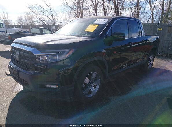 5FPYK3F58SB042462 2025 HONDA RIDGELINE Black Передня ліва чверть