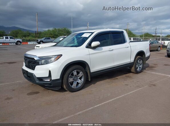 5FPYK3F5XRB028220 2024 HONDA RIDGELINE White Առջևի ձախ երեք քառորդ տեսարան