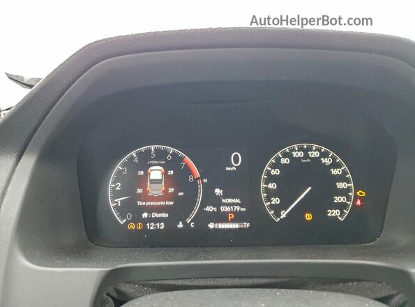 5FPYK3F60RB500336 2024 HONDA RIDGELINE White Widok zestawu wskaźników