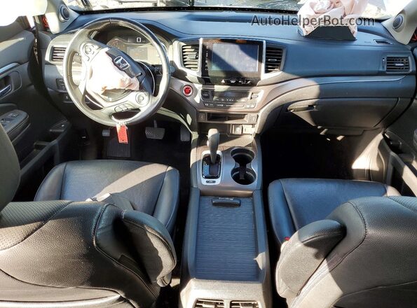 5FPYK3F62JB005947 2018 HONDA RIDGELINE Gray Widok deski rozdzielczej