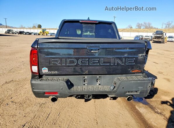 5FPYK3F63SB030194 2025 HONDA RIDGELINE Black Вид ззаду