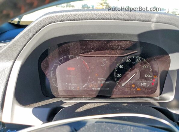 5FPYK3F63SB030194 2025 HONDA RIDGELINE Black Вид щитка приладів