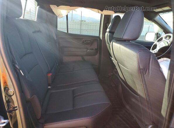 5FPYK3F63SB030194 2025 HONDA RIDGELINE Black Вид задніх сидінь