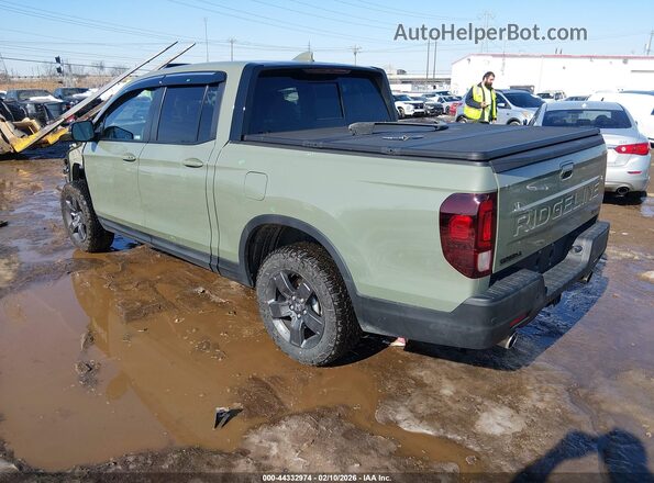 5FPYK3F65TB002267 2026 HONDA RIDGELINE Green Rear left