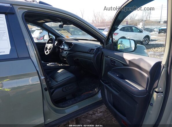 5FPYK3F65TB002267 2026 HONDA RIDGELINE Green Front interior view