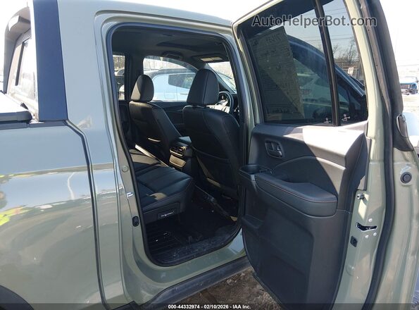 5FPYK3F65TB002267 2026 HONDA RIDGELINE Green VIN sticker view