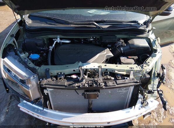 5FPYK3F65TB002267 2026 HONDA RIDGELINE Green Rear view