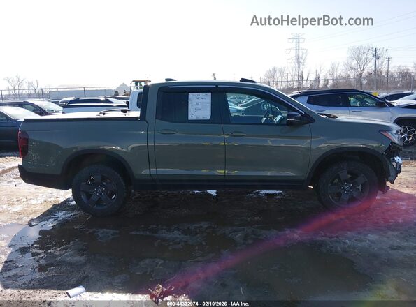 5FPYK3F65TB002267 2026 HONDA RIDGELINE Green Rear interior view